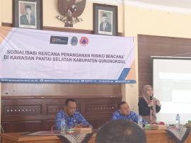 BPBD Gunungkidul Selenggarakan Sosialisasi Rencana Penanganan Bencana di SRS Pansela Gunungkidul